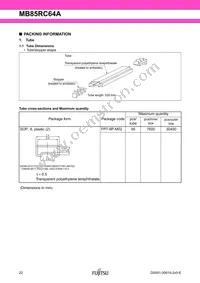 MB85RC64APNF-G-JNE1 Datasheet Page 22