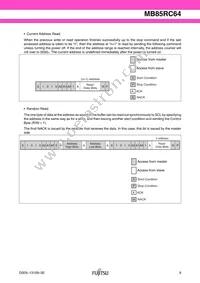 MB85RC64PNF-G-JNERE1 Datasheet Page 9