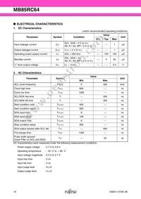 MB85RC64PNF-G-JNERE1 Datasheet Page 12