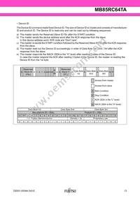 MB85RC64TAPNF-G-BDE1 Datasheet Page 13