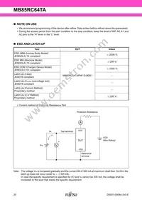 MB85RC64TAPNF-G-BDE1 Datasheet Page 20