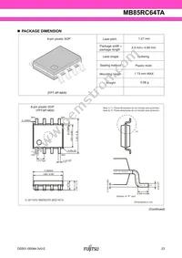 MB85RC64TAPNF-G-BDE1 Datasheet Page 23