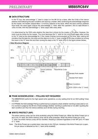 MB85RC64VPNF-G-JNERE1 Datasheet Page 7