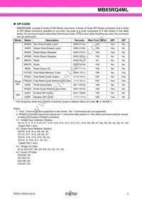 MB85RQ4MLPF-G-BCERE1 Datasheet Page 5