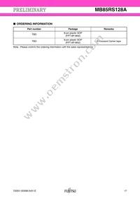 MB85RS128APNF-G-JNE1 Datasheet Page 17