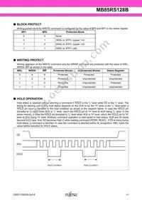 MB85RS128BPNF-G-JNERE1 Datasheet Page 11
