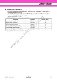 MB85RS128BPNF-G-JNERE1 Datasheet Page 21