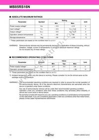 MB85RS16NPN-G-AMEWE1 Datasheet Page 12