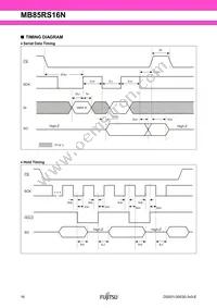 MB85RS16NPN-G-AMEWE1 Datasheet Page 16