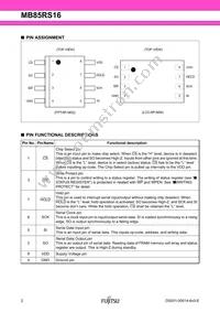 MB85RS16PNF-G-JNERE1 Datasheet Page 2