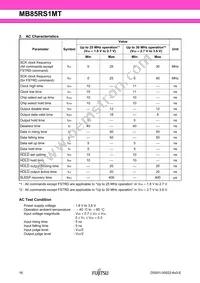 MB85RS1MTPH-G-JNE1 Datasheet Page 16