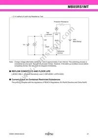 MB85RS1MTPH-G-JNE1 Datasheet Page 21