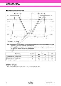 MB85RS256APNF-G-JNE1 Datasheet Page 16