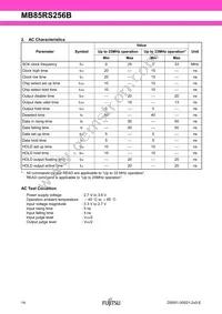 MB85RS256BPNF-G-JNE1 Datasheet Page 14