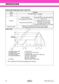 MB85RS256BPNF-G-JNE1 Datasheet Page 20
