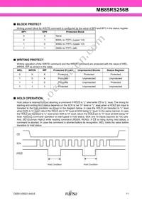 MB85RS256BPNF-G-JNERE1 Datasheet Page 11