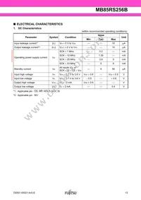 MB85RS256BPNF-G-JNERE1 Datasheet Page 13