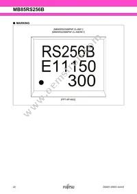 MB85RS256BPNF-G-JNERE1 Datasheet Page 22