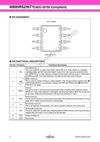 MB85RS256TYPNF-GS-BCERE1 Datasheet Page 2
