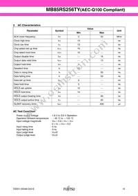 MB85RS256TYPNF-GS-BCERE1 Datasheet Page 15