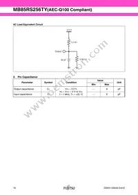 MB85RS256TYPNF-GS-BCERE1 Datasheet Page 16