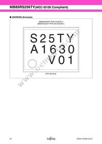 MB85RS256TYPNF-GS-BCERE1 Datasheet Page 22