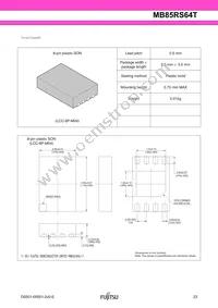 MB85RS64TPN-G-AMEWE1 Datasheet Page 23