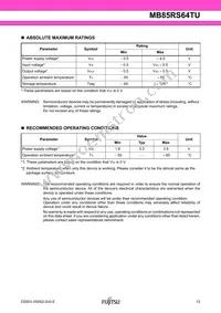 MB85RS64TUPNF-G-JNERE2 Datasheet Page 13