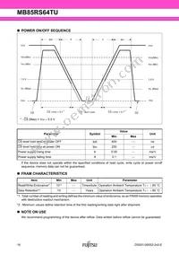 MB85RS64TUPNF-G-JNERE2 Datasheet Page 18