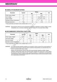 MB85RS64VPNF-G-JNERE1 Datasheet Page 12