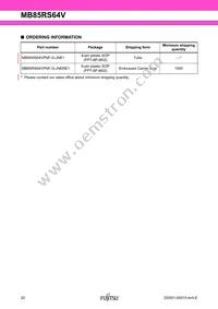 MB85RS64VPNF-G-JNERE1 Datasheet Page 20