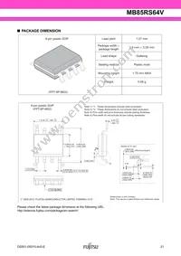 MB85RS64VPNF-G-JNERE1 Datasheet Page 21