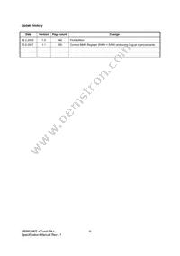 MB86296SPB-GS-JXE1 Datasheet Page 3