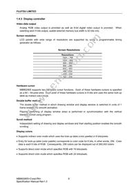 MB86296SPB-GS-JXE1 Datasheet Page 16