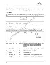 MB86613SPFV-G-BND Datasheet Page 19