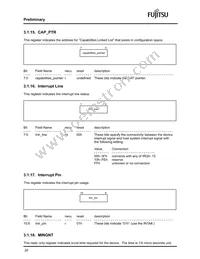 MB86613SPFV-G-BND Datasheet Page 21