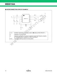 MB88154APNF-G-102-JNE1 Datasheet Page 16