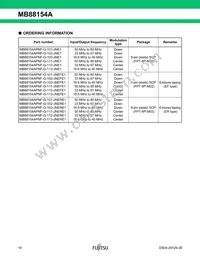 MB88154APNF-G-102-JNE1 Datasheet Page 18