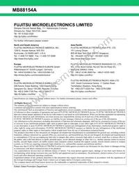 MB88154APNF-G-102-JNE1 Datasheet Page 20