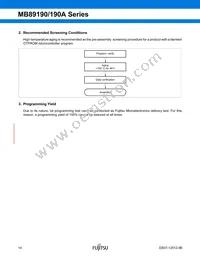 MB89191PF-G-441-EF-RE1 Datasheet Page 15