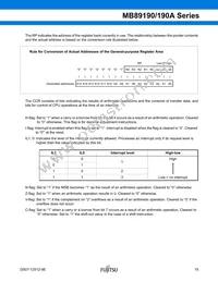 MB89191PF-G-441-EF-RE1 Datasheet Page 20