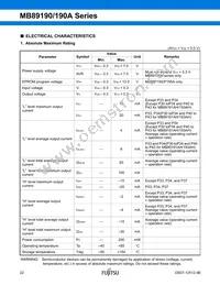 MB89191PF-G-441-EF-RE1 Datasheet Page 23