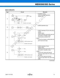 MB90562APMC-GS-454E1 Datasheet Page 14