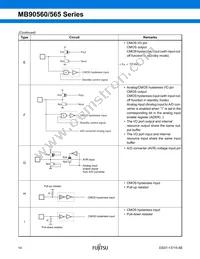 MB90562APMC-GS-454E1 Datasheet Page 15