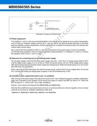 MB90562APMC-GS-454E1 Datasheet Page 17