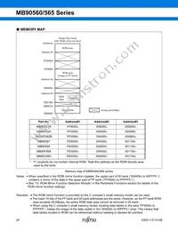 MB90562APMC-GS-454E1 Datasheet Page 21