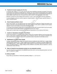 MB90F809SPF-G-JNE1 Datasheet Page 16