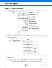 MB90F809SPF-G-JNE1 Datasheet Page 19