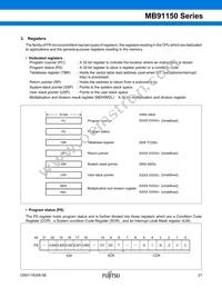 MB91154PFV-G-127K5E1 Datasheet Page 22
