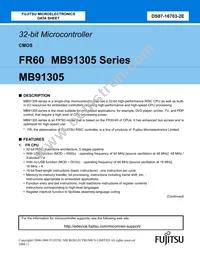MB91305PMC-G-BNDK5E1 Datasheet Page 2